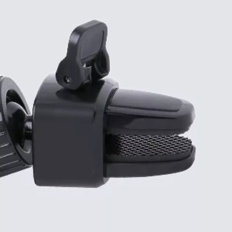 Telefona turētājs Aukey HD-C48 regulējams 360° viedtālruņiem un maziem planšetdatoriem, skavas stiprinājums, rotējoša svira