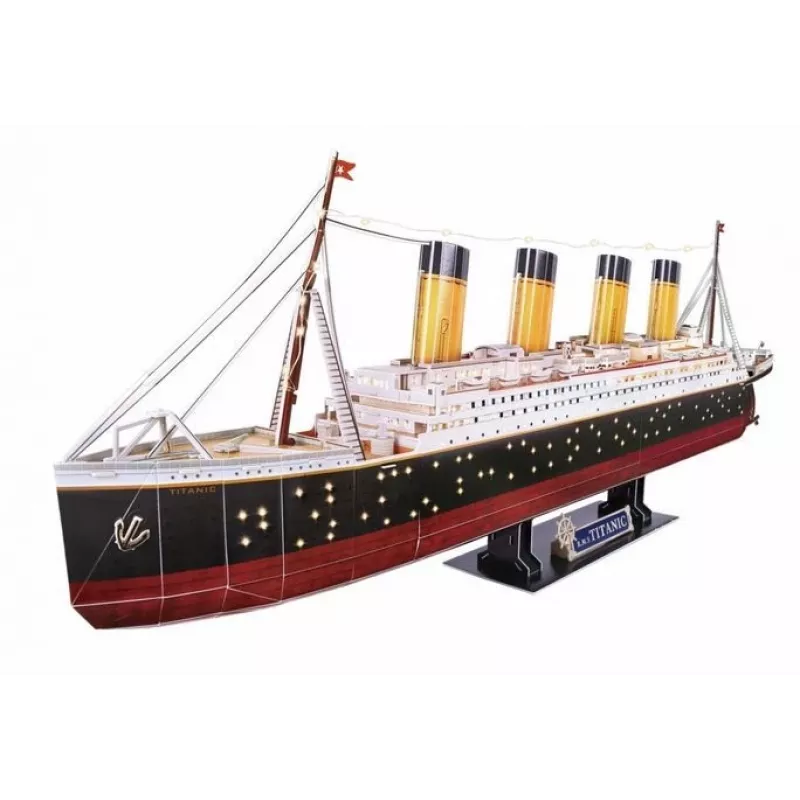 3D Puzzle CubicFun Titanic LED