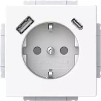 BJ 20 EUCB2USBAC-84 SCHUKO-/USB-A+C kontaktligzda (2CKA002011A6306)