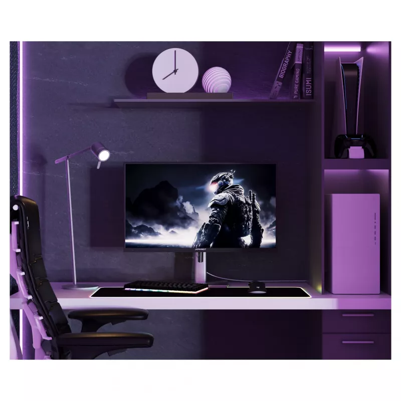 JAPANNEXT JN-I270WQHD300F-HSP datora monitors 68,6 cm (27 collas) 2560 x 1440 pikseļi Wide Quad HD LED pelēks