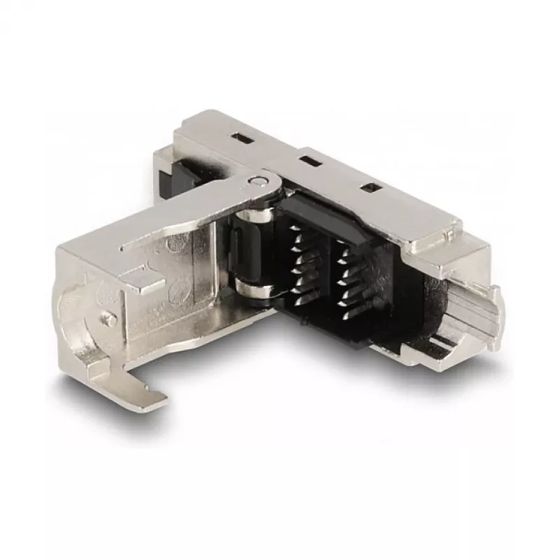 DeLOCK RJ45 spraudnis uz LSA Cat.6A bez instrumentiem ar stiepes samazinājumu