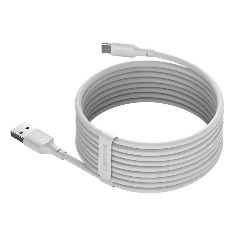 USB kabelis Baseus TZCATZJ-02 1,5 m USB A USB C balts