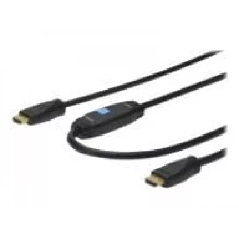 Digitus HDMI High Speed savienojuma kabelis ar Ethernet un signāla pastiprinātāju