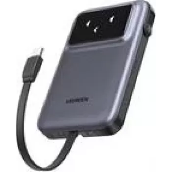 Ārējais akumulators UGREEN Uno PB511 10000 mAh 30W USB‑C, pelēks