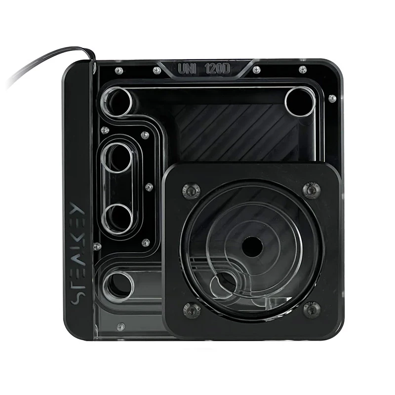 Stealkey Customs SK-UNI 120D Distroplate D-RGB - Melns Edition