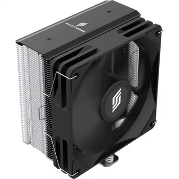 CPU dzesētājs Silentware Bora Performance — 120 mm PWM ventilators, 215 W TDP, 5 siltuma caurules, Intel un AMD ligzdu atbalsts