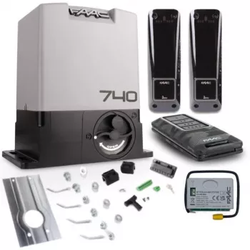 Bīdāmo vārtu piedziņa FAAC Delta 2 Set Model 740 — vārtiem līdz 500 kg