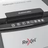 Rexel Optimum AutoFeed+ 130X papīra smalcinātājs Krustveida smalcināšana 55 dB 22 cm Melns, Sudraba