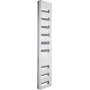 Hager ZU59KS. Produktfarbe: Weiß. Breite: 250 mm, Höhe: 1350 mm, Tiefe: 45 mm (ZU59KS)
