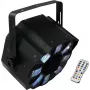 Apgaismes ķermeņi EUROLITE Flower Effect Light FE-700 LED 7 krāsu, kompakts skatuves/disko efekts