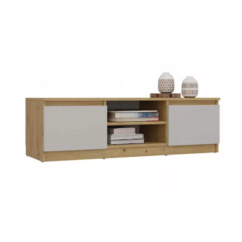 MALWA 120 TV skapis, artisan ozols/kašmira
