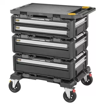 Instrumentu kaste DeWalt DWST60510-1 metāls un plastmasa, melna/dzeltena, pārnēsājama uzglabāšanas kaste