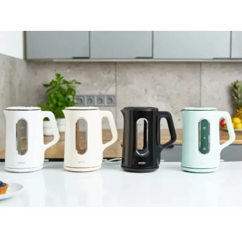 Elektriskā tējkanna 1,5 l balta MCZ-126/B