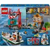 LEGO CITY 60422 Ostas piestātne ar kravas kuģi