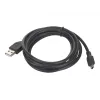 Gembird 1,8 m USB 2.0 A/mini-USB M USB kabelis USB A Mini-USB B Melns