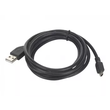 Gembird 1,8 m USB 2.0 A/mini-USB M USB kabelis USB A Mini-USB B Melns