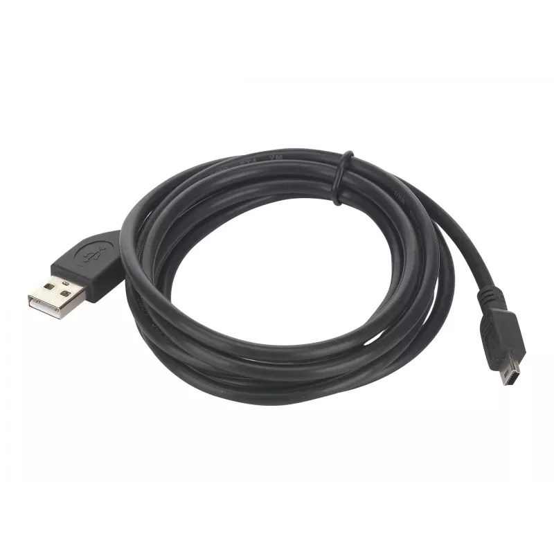 Gembird 1,8 m USB 2.0 A/mini-USB M USB kabelis USB A Mini-USB B Melns