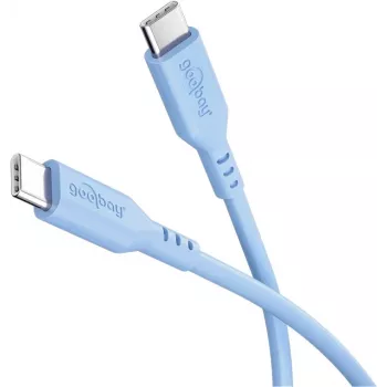 Goobay 77741 USB kabelis zils