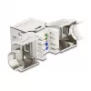 DeLOCK Keystone modulis RJ45 ligzda uz LSA Cat.6A metāla fiksators bezinstrumentu 90° leņķa ekranēts