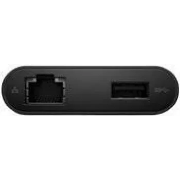 Dell DA200 - Ārējais videoadapteris - USB-C - D-Sub, HDMI - Melns - paredzēts Inspiron 17 77XX, Latitude 3590, 7389 2-in-1, 73XX, Precision 5520, XPS 12 9250, 15 9575 (RNHDN)