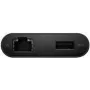 Dell DA200 - Ārējais videoadapteris - USB-C - D-Sub, HDMI - Melns - paredzēts Inspiron 17 77XX, Latitude 3590, 7389 2-in-1, 73XX, Precision 5520, XPS 12 9250, 15 9575 (RNHDN)