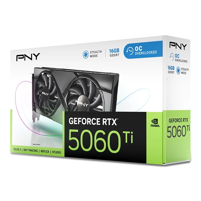 Grafikas karte PNY GeForce RTX 5060 Ti 16 GB GDDR7