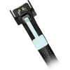 ICY DOCK MB414L-B MCIO 4i SFF-TA-1016 uz MCIO 4i SFF-TA-1016 kabelis, 0,5 m