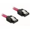 SATA vads DeLOCK 82676 0,3 m sarkans