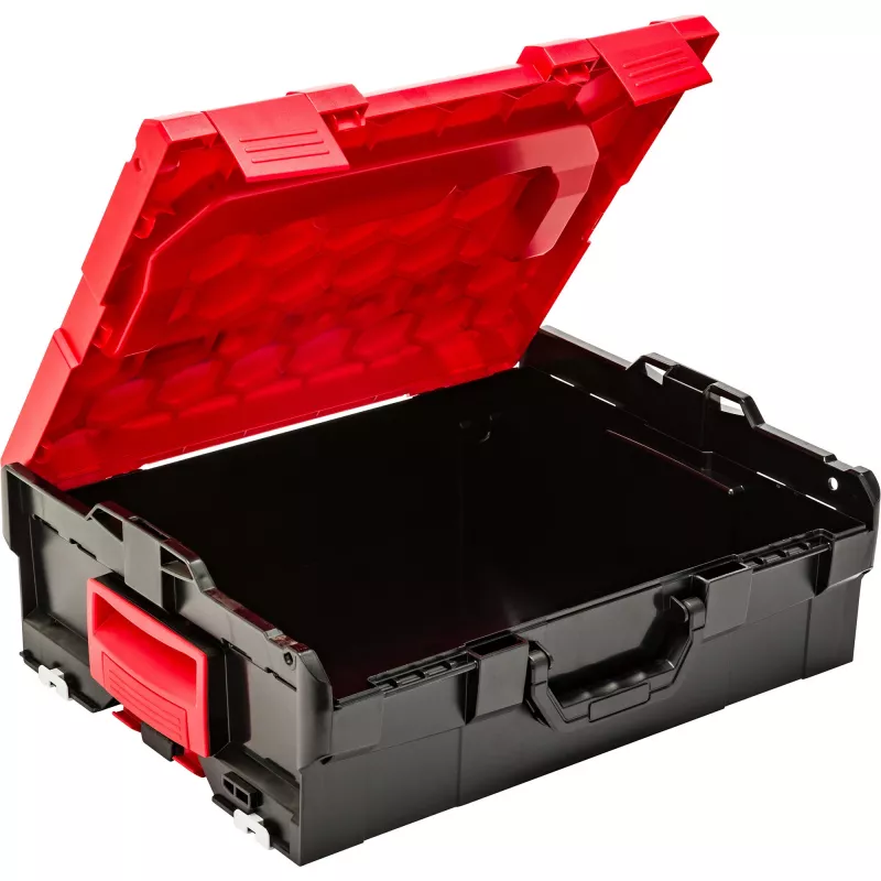 L-BOXX FLB 136, tukša, instrumentu kaste Sarkana/melna
