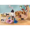 PLAYMOBIL My Life 71744 Kaķu kafejnīca ar figūriņām, rotaļu komplekts bērniem