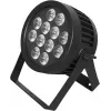 LED PAR gaismeklis EUROLITE 12x9W IP aizsardzība — 12 gaismas diodes × 9W, IP aizsardzības korpuss, skatuves un pasākumu mazgājošais gaismeklis