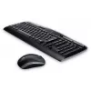tastatūra Logitech MK330 Wireless US Melns
