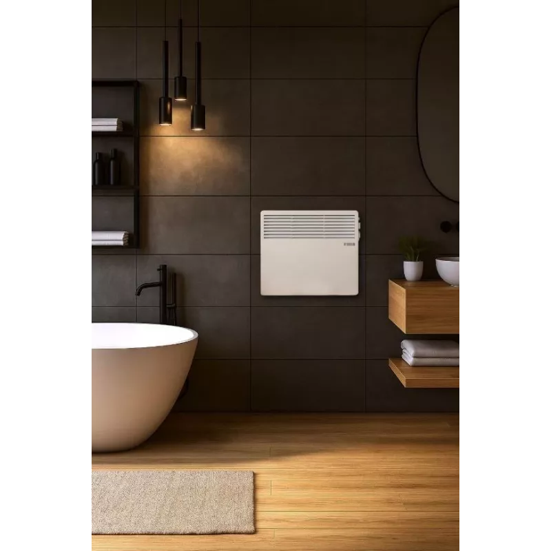 N'OVEEN 1000W elektriskais pārnēsājamais pie sienas montējams konvektora sildītājs ar termostatu CH3350