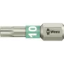 Skrūvgrieža uzgaļi TORX® 25 mm Wera T10 6,3 mm (1/4 collas) piedziņai