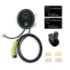 EV uzlādes stacija QOLTEC 52432 Type2 22 kW WiFi ar LCD displeju