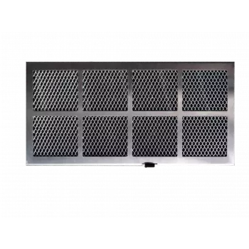 Respekta aktīvās ogles filtru komplekts MIZ 7800 — 2 gab., sudraba/melns
