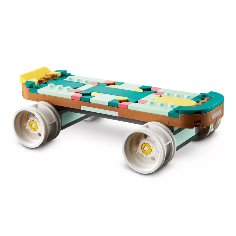 LEGO Creator būvējamas retro skrituļslidas, komplekts 31148, 2-in-1 modelis, 342 detaļas, 140×160×70 mm