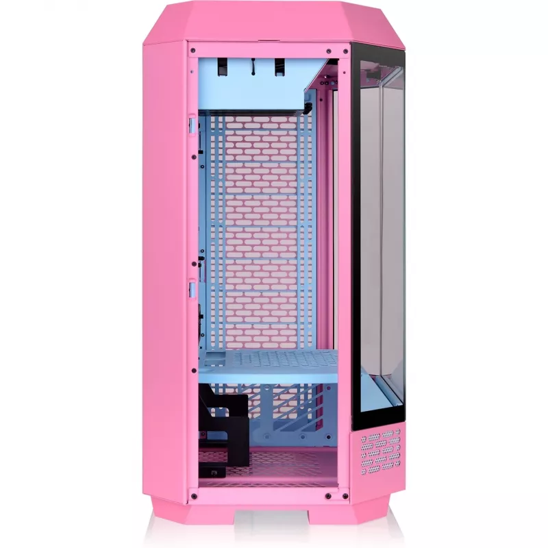 Thermaltake The Tower 300 Bubble Pink rozā rūdītais stikls - Midi/Mini tornis - ATX