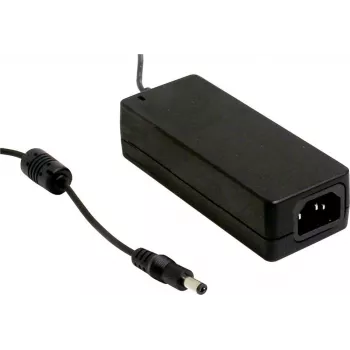 Strāvas adapteris mean well GST40A15-P1J 40 W, ieeja 90–264 V, izeja 15 V, RoHS, 50×125 mm, 280 g