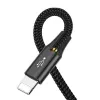 Baseus Fast 4in1 USB kabelis 2xUSB-C / Lightning / Micro 3.5A 1.2m (melns)