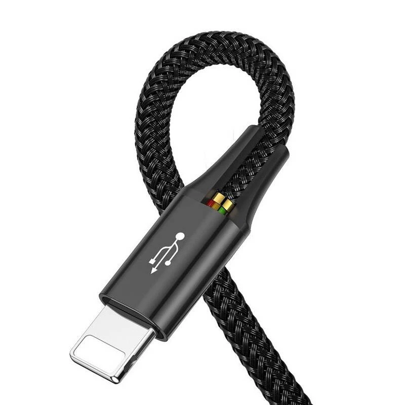 Baseus Fast 4in1 USB kabelis 2xUSB-C / Lightning / Micro 3.5A 1.2m (melns)