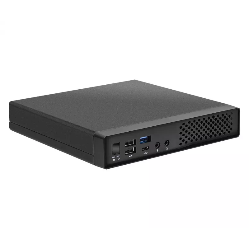 Mini PC bez komponentēm ASRock Jupiter X600 ar Intel mikroshēmojumu, kompakts galddatora korpuss