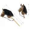 Zirgs uz kociņa Hobby Horse tumši brūns