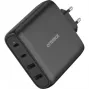 Sienas lādētājs OTTERBOX 78-81343 100W GaN ar 2× USB-C un 2× USB-A portiem
