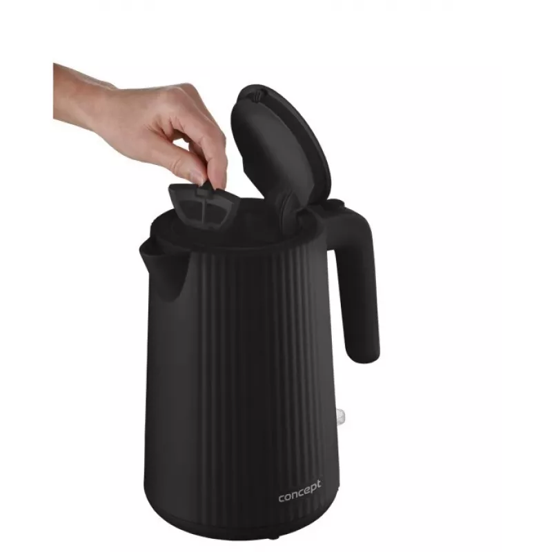 Elektriskā tējkanna 1,7 l Concept RK2391 melna