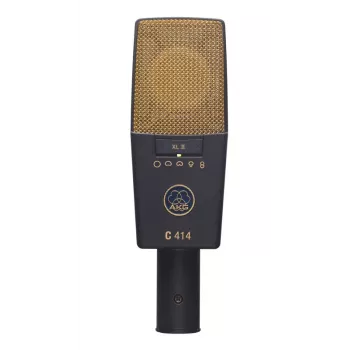 AKG C414 XLII mikrofons zelts, pelēks Skatuves/izpildījuma mikrofons