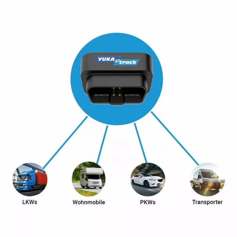 YUKAtrack GPS-Tracker Auto Fahrzeuge LKW mit SIM-Karte und Datenflat Europaweit LIVE Ortung