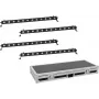 LED joslu komplekts EUROLITE 4x LED BAR-12 QCL RGBW ar transporta koferi