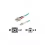 Optiskās šķiedras pārlēcējkabelis ROLINE OM3 50/125µm LC/SC 3m