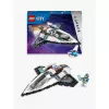 LEGO City konstruktors Kosmosa kuģis 60430 — 240 detaļas, 1 minifigūriņa, vecumam 6+, 170×220×40 mm